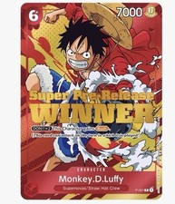 Monkey.D.Luffy (Super Pre-Release) [Winner] P-001 One Piece