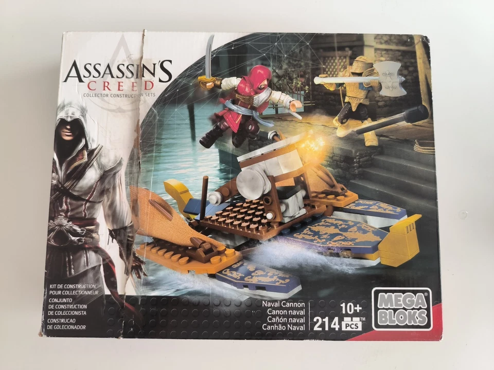 Mega Bloks Assassin's Creed Naval Cannon Construction New - Image 3 of 4