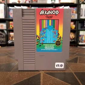 Nintendo NES Arkanoid Video Game Bundle w/ Taito Controller Remote Works 1987