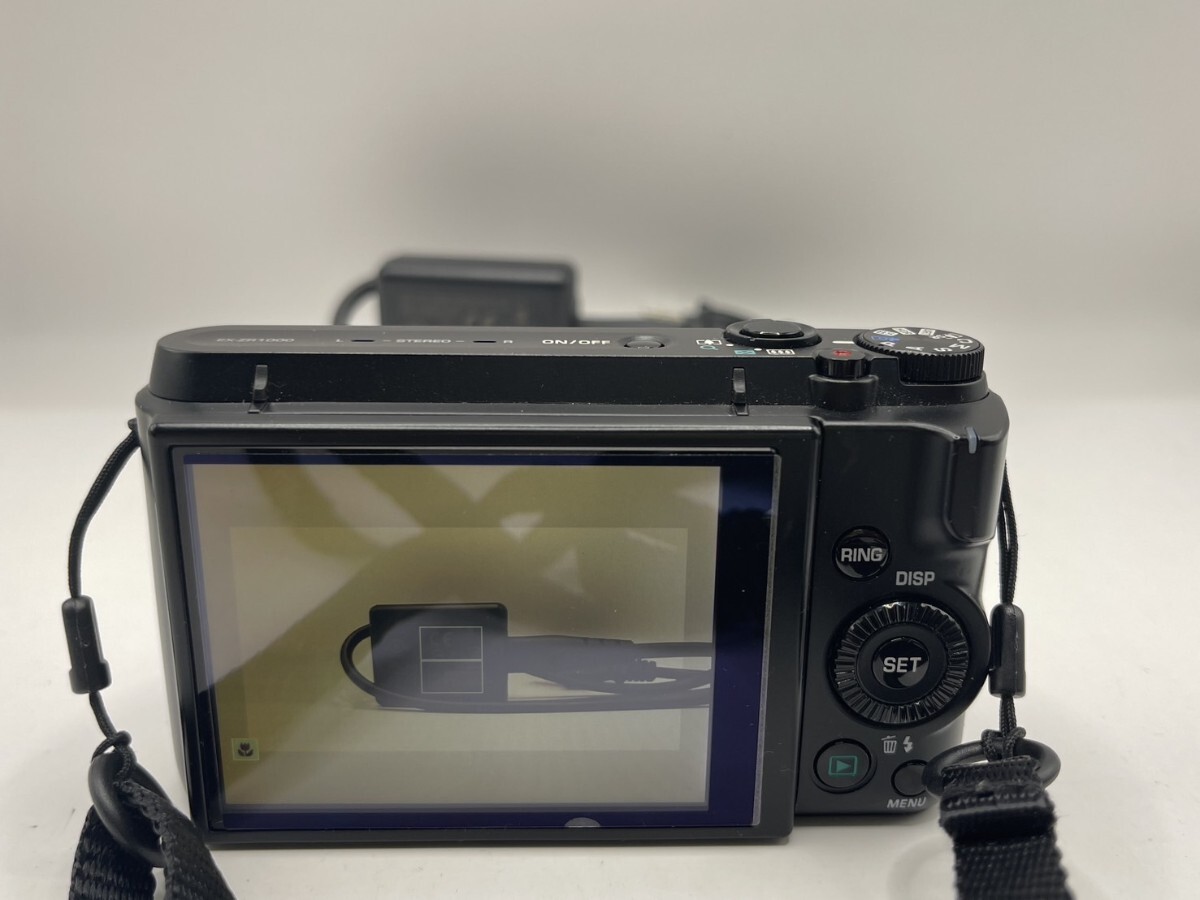 Casio EXILIM EX-ZR1000 16.1MP Digital Camera - Black for sale 