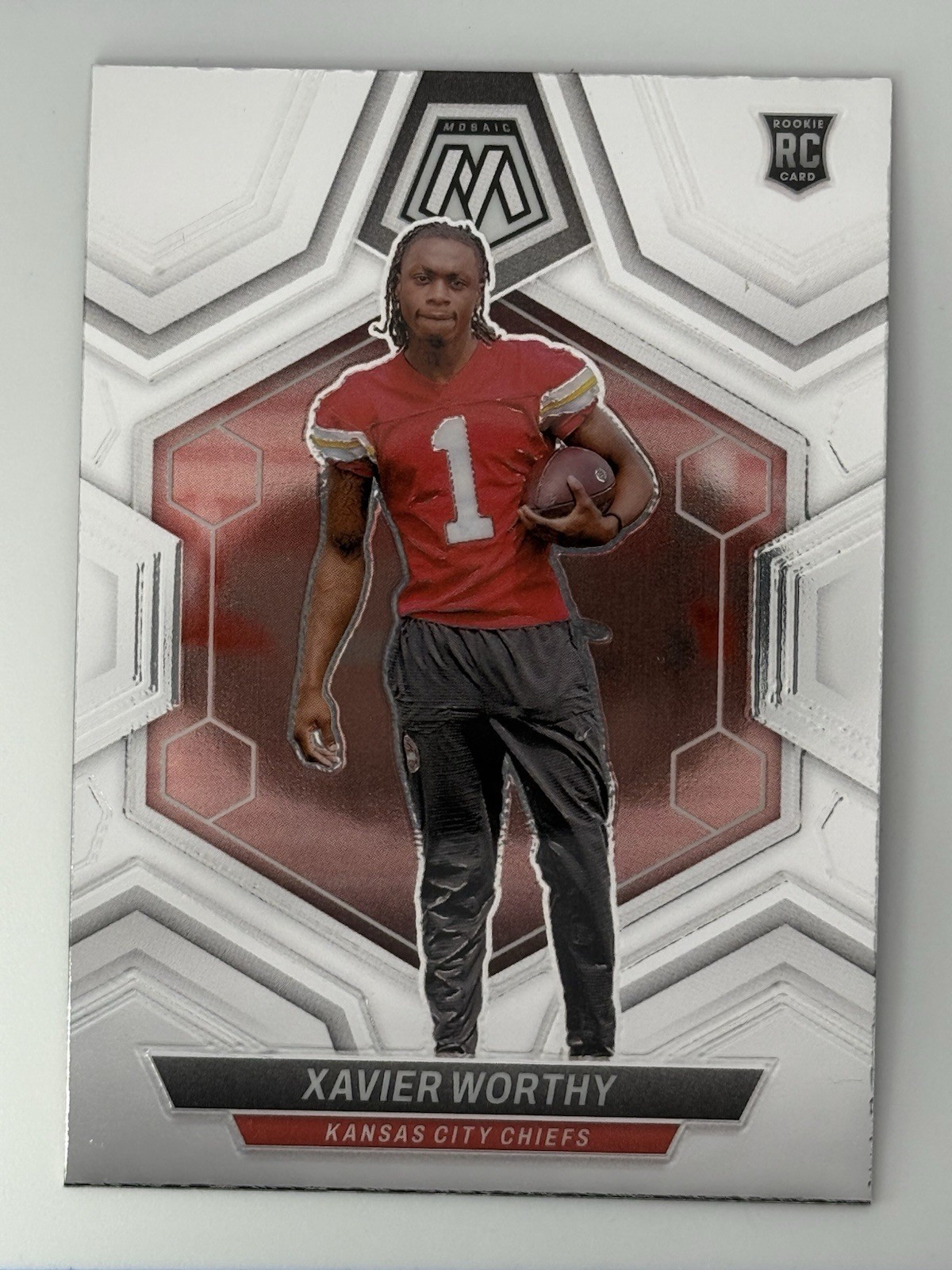 2024 Panini Mosaic - Rookies Xavier Worthy #328 - Rookie Card (RC)