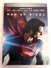 MAN OF STEEL DVD, 2013 2 Disc Special Edition Widescreen w/ Henry Cavill