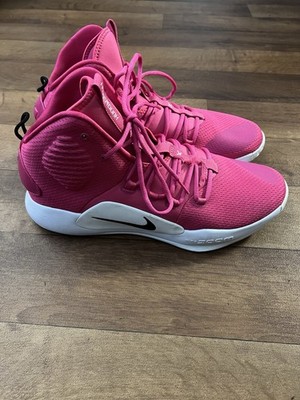 Nike Hyperdunk X TB Promo Kay Yow Shoes Sz 14 Pink AT3866-609 Cancer Awareness