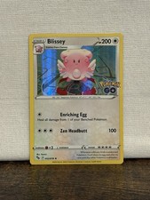 Pokémon TCG Blissey Holo Carta Rara Pokemon Go 052/078 Near Mint