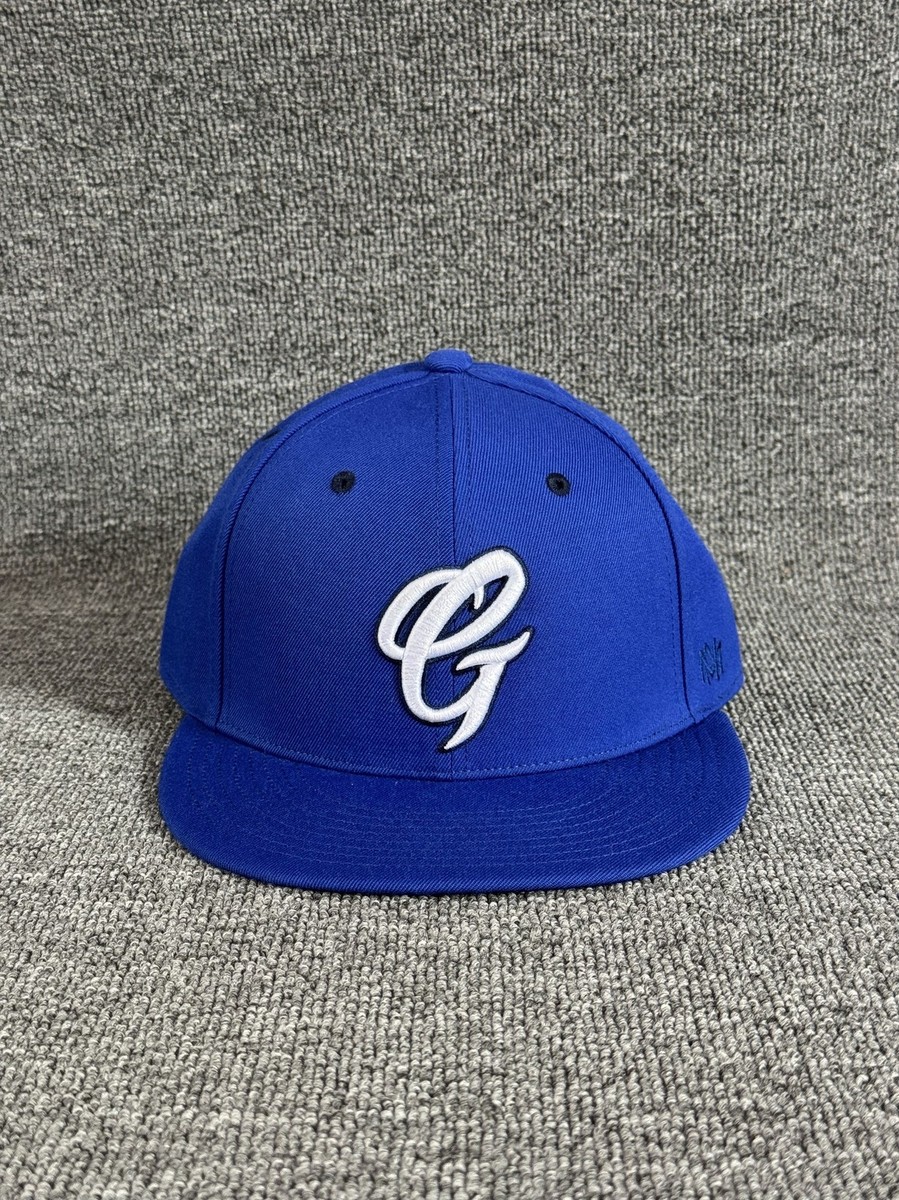 Mitchell & Ness Georgetown Hoyas Fitted Hat Blue 7 1 8 Retro Cap