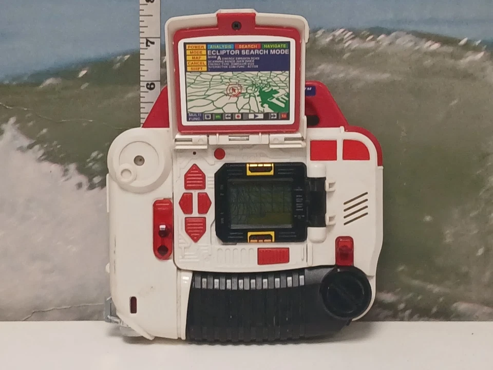 Электронный бластер и игрушка для видеоигр Power Rangers In Space Ecliptor Bandai 1998 - Изображение 2 из 4