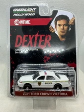 Greenlight Hollywood Series 32: "Dexter"  2001 Ford Crown Victoria FREE SHIPPING