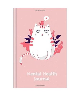 Mental Health Journal: To fill out & check off with trackers, 30-day self-love c