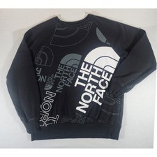 The North Face Sweatshirt Womens M Graphic Injection Crewneck Cotton Blend