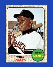 1968 Topps Set-Break # 50 Willie Mays EX-EXMINT *GMCARDS*