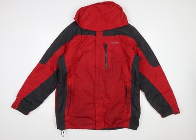 Regatta Herren Wanderjacke rot wasserdicht mit Kapuze Größe L 42 Zoll