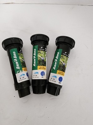 3 NEW Rain Bird 8 ft. to 14 ft. Full Circle Pattern Rotary Sprinkler 8SAFPRO -B2
