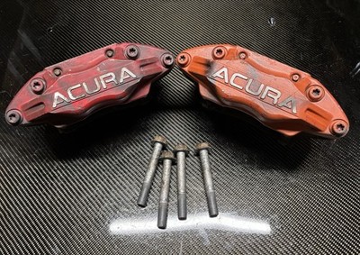 05-12 Acura RL Front Brake Caliper Set Driver Passenger Advics OEM