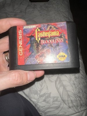 Castlevania: Bloodlines (Sega Genesis, 1994) Cart only, authentic