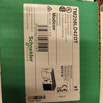 1 Stück Neu Original Schneider TM258LD42DT SPS-Modul programmierbare Steuerung