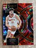 2023-24 Panini Select Alperen Sengun #188 Red Cracked Ice Prizm Houston Rockets