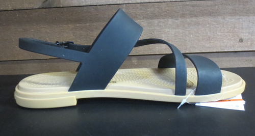 Crocs Tulum Strappy Sandal - Women's - BLACK/TAN - US 9 OR 10 - Picture 4 of 5