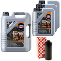 MotoröL Set Top Tec 4210 0W-30 8 Liter + ÖLfilter FüR Audi A6 Avant 4.2 S6 4B2