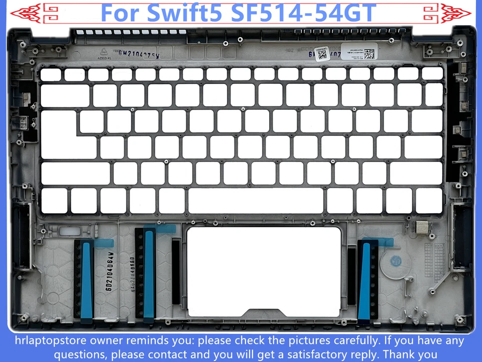 Nuevo Azul Para Acer Swift SF514-54 SF514-54T SF514-54GT Estuche Superior Apoyamanos Cubierta Foto 2 de 2