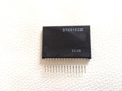 STK3152III Power Amp 2 150W 60V + Heat Sink Compound  Original SANYO LOT OF10
