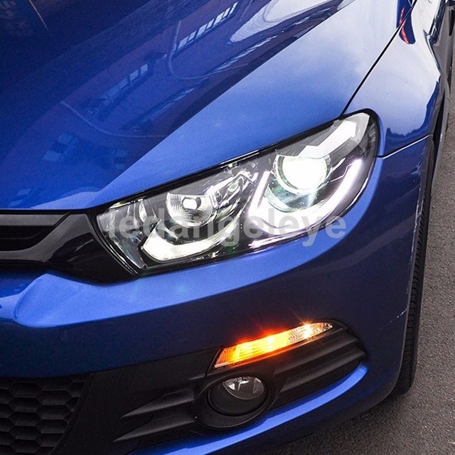 LED Head Lamps For VW Scirocco LED Headlights 20082015 Year Fit 2.0