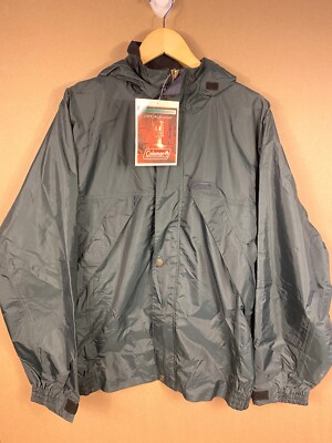 Coleman Storm Suit II 100% Waterproof M Size XXL 2XL RN#91539 Green Jacket  Pants