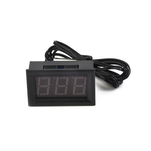 1x LED Mini-Digital Thermometer 12V Car Temperature Panel Meter Gauge+Temp Probe - Imagen 23 de 56