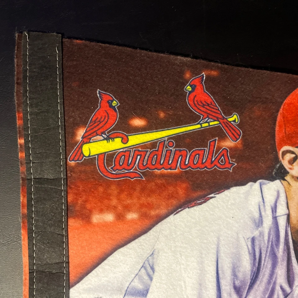 Matt Carpenter Saint Louis Cardinals Felt Pennant-29-1/2” MLB Wincraft 2016 USA - Image 3 of 4