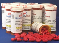 Novelty Meds Gag Gift Fake Pills Rx - Great Gift for ANYONE and ANY Occasion 