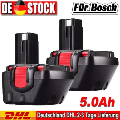 FÜR BOSCH 2X 5000mAh Batería Para Bosch 12V BAT043 BAT045 BAT139 PSR 12VE-2 GSR Batería De Repuesto