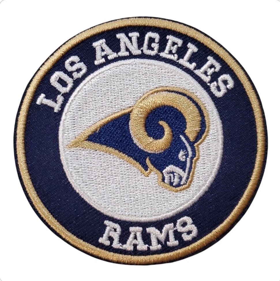 Patch Brodé Los Angeles Rams - 3,5 X 2,5 Pouces - Kurt Warner Super Bowl - Neuf