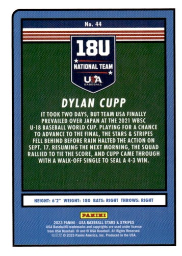 2023 Panini USA Baseball Stars & Stripes Trading Cards - You Pick! - Picture 44 of 98