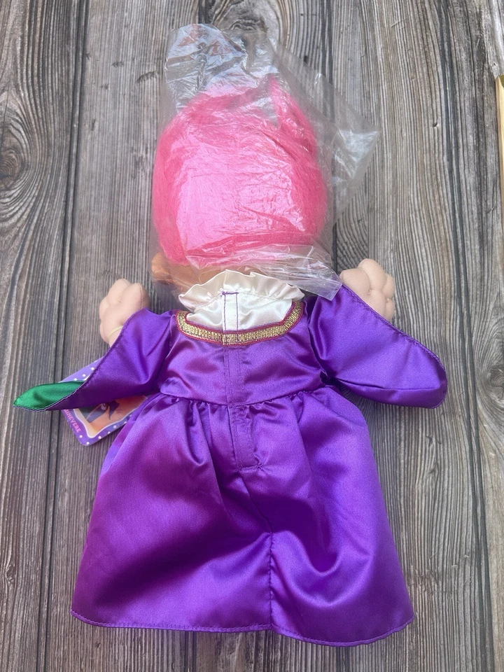 Muñeco de Peluche Vintage Russ Troll Kidz Ginebra 12" Nuevo Lucky Troll Foto 2 de 4