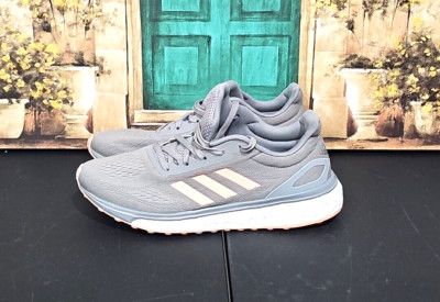 Adidas Mens Response Boost LT BA7783 Gray Running Shoes Sneakers Size 7.5
