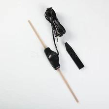 Window Glass Mount Antenna w/ Signal Amp APS Car Am Fm Radio Stereo Amplified