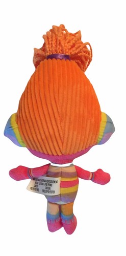 DreamWorks rosa Troll Plüsch DJ Suki 11"" orange Stofftierpuppe DESINFIZIERT - Bild 6 von 7