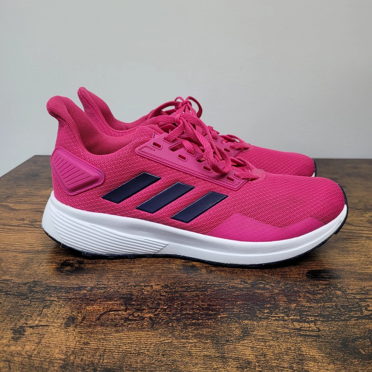 Adidas Girls Duramo 9 Running Shoes Magenta Pink White Size 6 | eBay