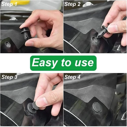 For Hyundai 6 Sizes Fixing Fastener Bumper Fender Liner Push Type Retainer Clips - Picture 13 of 16