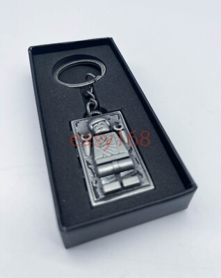 New LEGO Star Wars Han Solo in Carbonite Metal Keychain 5006363 VIP  Exclusive | eBay