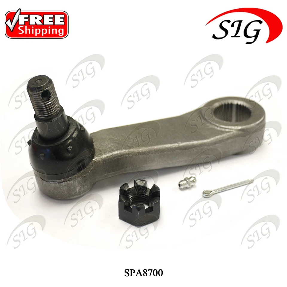 For 1997 - 2004 Ford F-150 4WD Truck Inner Outer Tie Rod End Pitman Arm 6PC Kit - Image 4 of 4