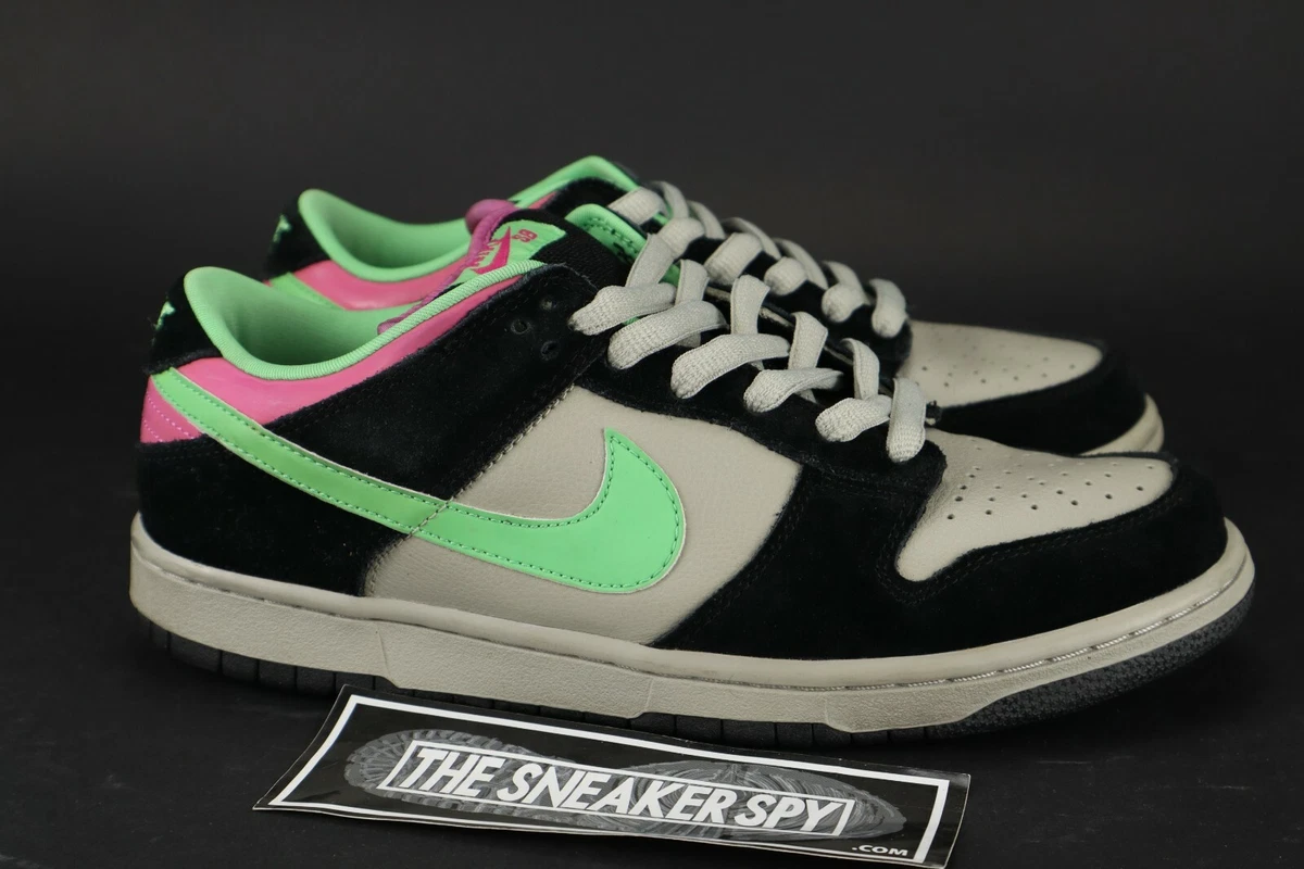 Nike SB Dunk Low Pro SB Magnet Light Poison Green 304292-033 Size 9 2008