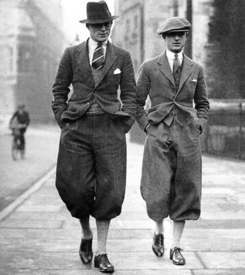 Two Well Dress Men Cambridge University 1926 Classic Suits Picture Photo 8.5x11