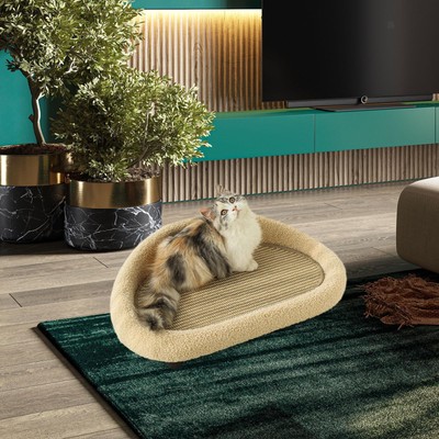 Katzencouch Katzenkratzliege für mittelgroße kleine Hunde und Katze kleine Hunde Katze