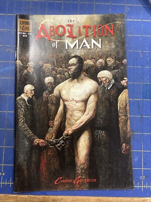 The Abolition Of Man #1, Living The Line Comics, 2022, 1st AI Generated Comic  