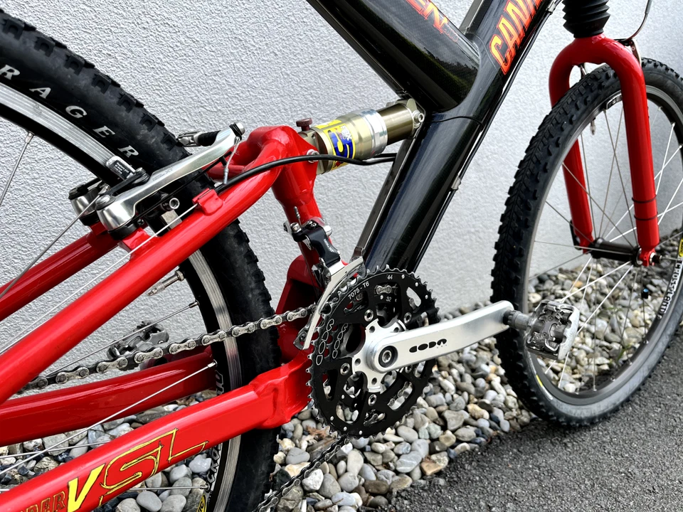 Cannondale Super RAVEN 2000 Shimano XT  Coda Mavic Headshok very good condition - Bild 3 von 4