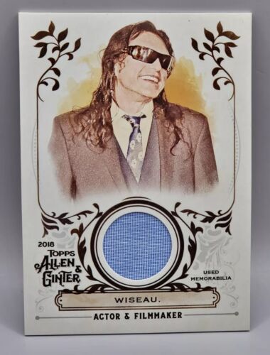 2018 Topps Allen & Ginter Tommy Wiseau Used Memorabilia Relic The Room - Picture 1 of 2