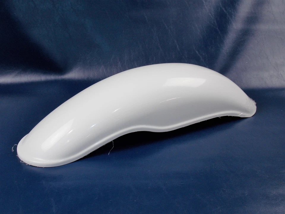 1971-76 KTM PENTON MX MC 100 125 175 250 360 REAR FENDER MUDGUARD WHITE ABS - Image 3 of 4