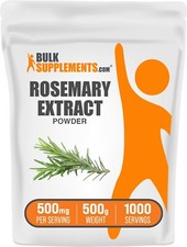 BulkSupplements Rosemary Extract Powder - 500mg per Serving