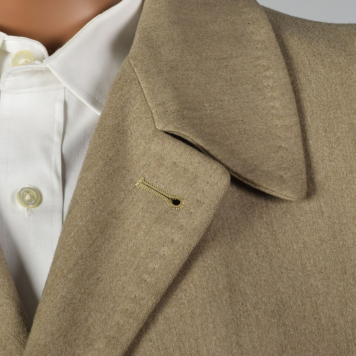 42 Mens Tan Wool Winter Coat Overcoat Long Sleeves Stylebilt 42 Mens Tan Wool Winter Coat Overcoat Long Sleeves Stylebilt