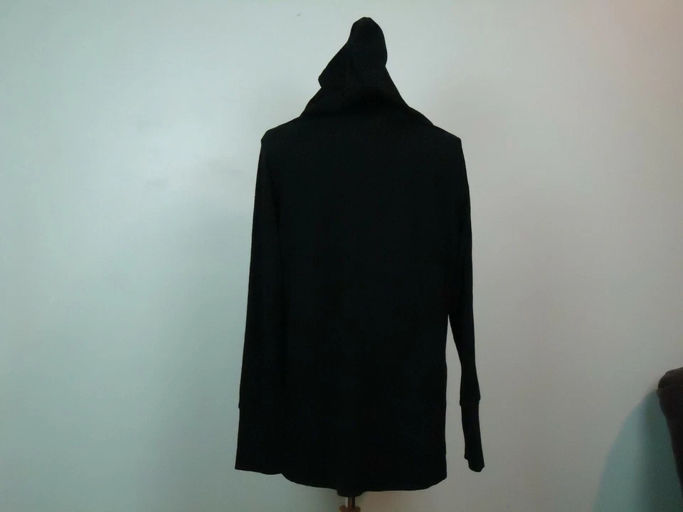 Sudadera con capucha para mujer Sonoma Life + Style manga larga mezcla de algodón talla L grande Foto 3 de 4